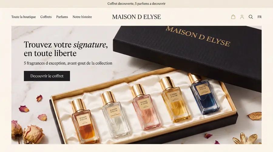 Modèle de boutique ELYSE, Beauté